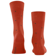 Falke Dot Socks - Red Clay Orange