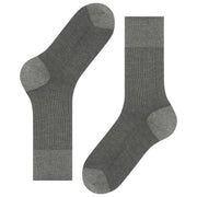 Falke Fine Shadow Socks - Steel Mel Grey
