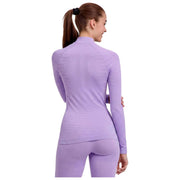 Falke Long Sleeve Turtleneck Tight Fit Shirt - Light Lilac