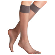 Falke Pure Matt 20 Denier Knee High Socks - Carbon Grey
