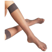 Falke Pure Matt 20 Denier Knee High Socks - Carbon Grey