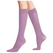 Falke Pure Matt 50 Denier Knee High Socks - Blush Pink