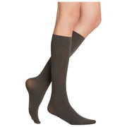 Falke Pure Matt 50 Denier Knee High Socks - Carbon Grey