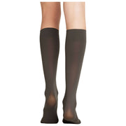 Falke Pure Matt 50 Denier Knee High Socks - Carbon Grey