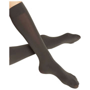 Falke Pure Matt 50 Denier Knee High Socks - Carbon Grey