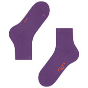 Falke Run Rib Short Socks - Plum Lilac