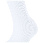 Falke Shiny Rib Socks - White