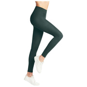 Falke Softmerino Leggings - Pine Grove Green