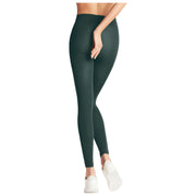 Falke Softmerino Leggings - Pine Grove Green