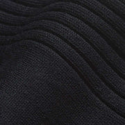 London Sock Company Simply Sartorial Ribbed Socks - Ebony Black