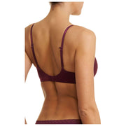 Natori EverFit Seamless Convertible T-Shirt Bra - Black Raspberry