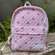Moon Nude Strawberry Large Backpack - Pink/Red
