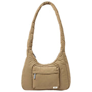Roka Belsize Medium Taslon Crossbody Bag - Basil Beige
