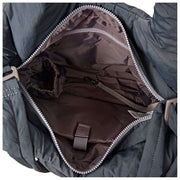 Roka Oxford Medium Taslon Shoulder Bag - Raven Grey