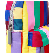 Roka Willesden Large Recycled Canvas Crossbody Bag - Wide Multi Stripe
