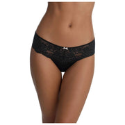 Skarlett Blue Captivate Lace Bikini Brief - Black