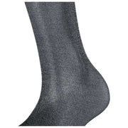 Falke Glitter 30 Denier Knee High Socks - Black/Sliver