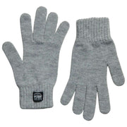 Superdry & Co Classic Knitted Gloves - Silver