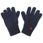 Superdry & Co SD Logo Knitted Gloves - Eclipse Navy