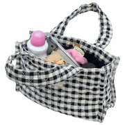 Moon Nude Classic Mini Shopper Bag - Black/White
