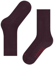 Falke Sensitive London Socks - Burgundy