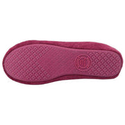 isotoner-terry-ballerina-slippers---burgundy-34523054