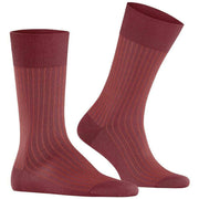 falke-oxford-stripe-socks---copper-red-35898880