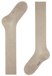 Falke Climawool Knee High Socks - Pebble Mel Beige