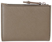 Vivienne Westwood Saffiano Slim Flap Card Holder Purse - Khaki