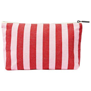 roka-maida-vale-medium-cotton-canvas-pouch---strawberry-pink-stripewhite-35904687