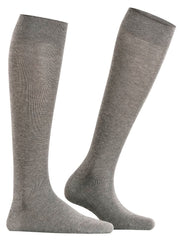 Falke Sensitive London Knee High Socks - Light Grey Mel
