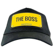 john-hatter-the-boss-rubber-trucker-cap---blackyellow-34429214