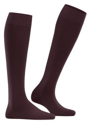 Falke Softmerino Knee High Socks - Burgundy