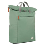 roka-finchley-a-large-recycled-canvas-backpack---frost-green-34462224