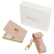 alice-wheeler-london-oblong-compact-mirror-and-lipstick-holder-gift-set---pink-34437534