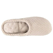 isotoner-popcorn-terry-mule-slippers---oat-beige-34523095
