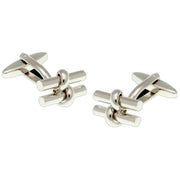 david-van-hagen-twist-cufflinks---silver-34497169