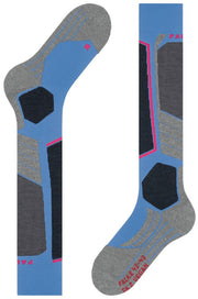 Falke SK2 Intermediate Vegan Knee High Socks - Blue Note