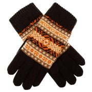 dents-jacquard-fair-isle-knitted-gloves---chocolate-brown-34478372
