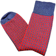 bassin-and-brown-brandyn-check-socks---marl-bluered-35060026