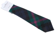 Locharron of Scotland Reiver Baird Modern Tartan Tie - Navy/Dark Green
