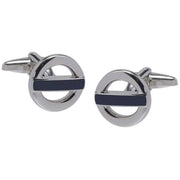 david-van-hagen-the-roundel-cufflinks---silverblue-34497231