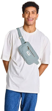 Hindbag Harry Rectangular Bum Bag - Sage Blue