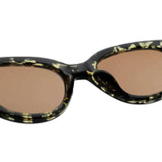 A.Kjaerbede Winnie Sunglasses - Black/Yellow Tortoise