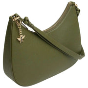 Alice Wheeler London Ascot Shoulder Bag - Olive Green