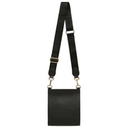 Alice Wheeler London Bloomsbury Crossbody Bag - Black/Leopard