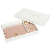 Alice Wheeler London Bow Card Holder and Keyring Gift Set - Pink