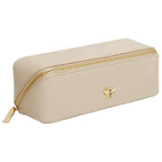 Alice Wheeler London Luxury Small Train Case - Stone Beige