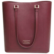 Alice Wheeler London Marlow Tote Bag - Berry Red