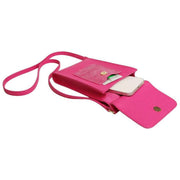 Alice Wheeler London Mini Bloomsbury Crossbody Bag - Hot Pink